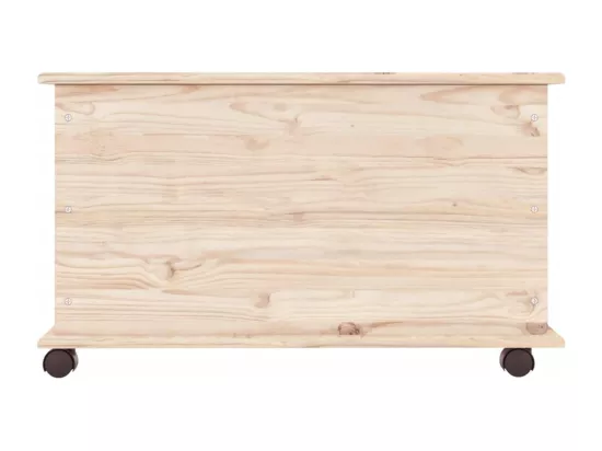 Coffre de rangement à roulettes ALTA 73x39,5x44 bois de pin