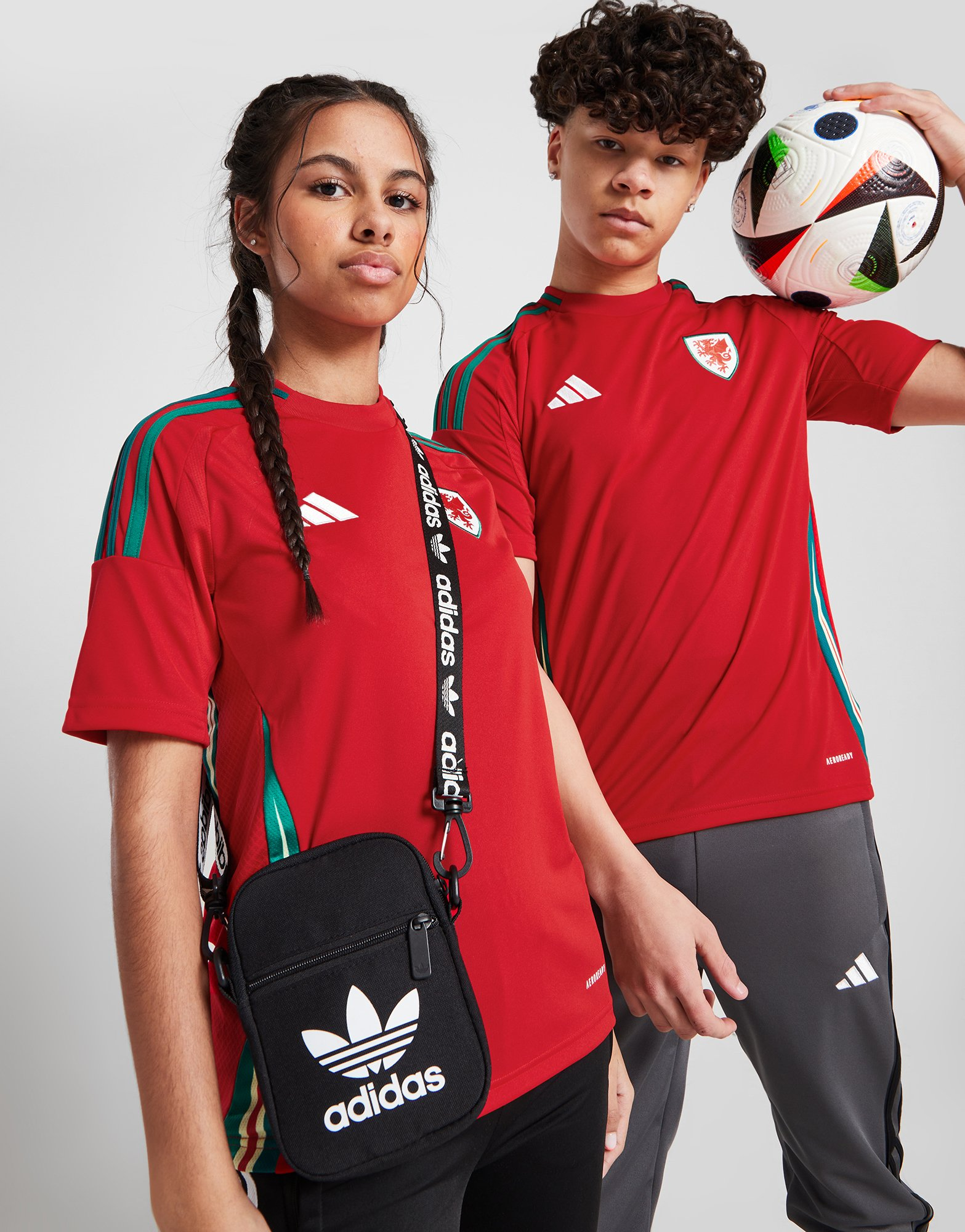 adidas Maillot Pays de Galles 2024 Match Domicile Junior