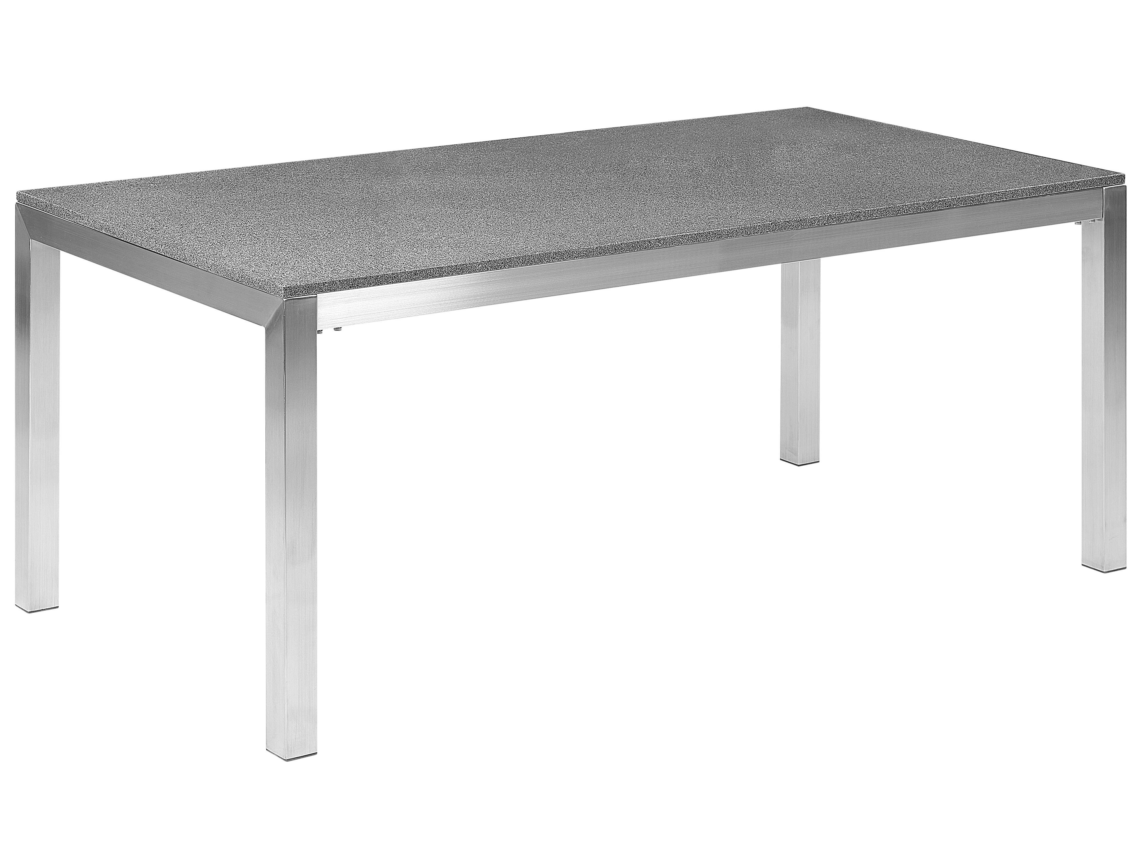 Tuinset 6-zits GROSSETO Graniet Gepolijst Grijs/beige