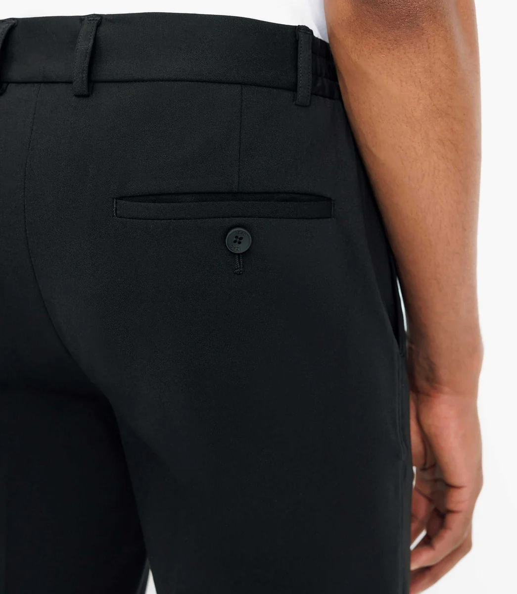 Pantalon en maille noir