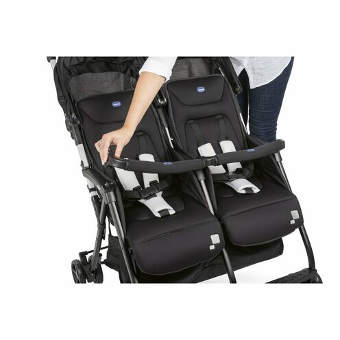 Poussette double Ohlala Twin Black Night - CHICCO