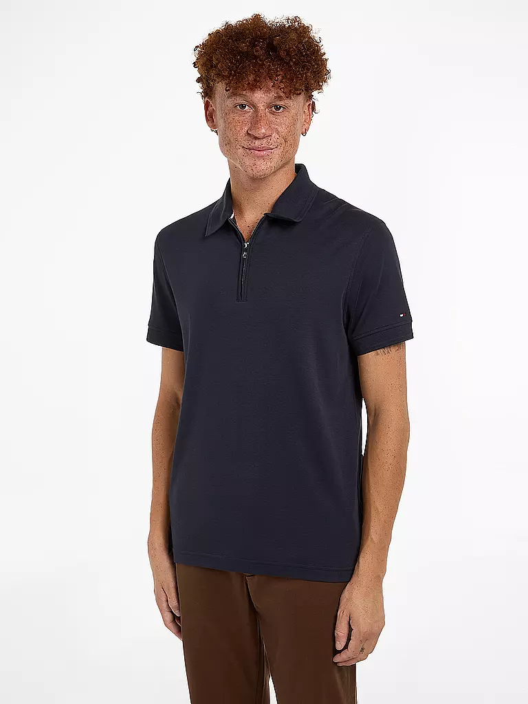 TOMMY HILFIGER Poloshirt Slim Fit blau