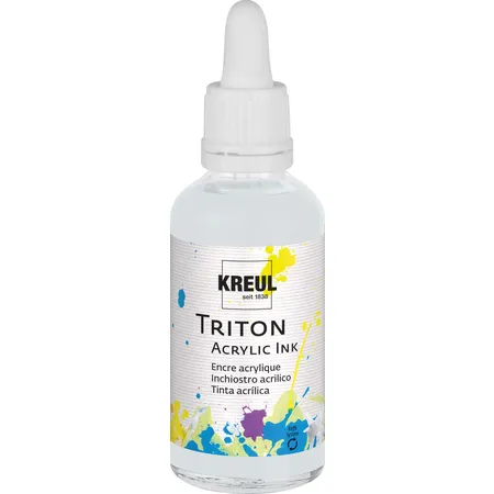 KREUL Triton Acrylic Ink Silber 50 ml