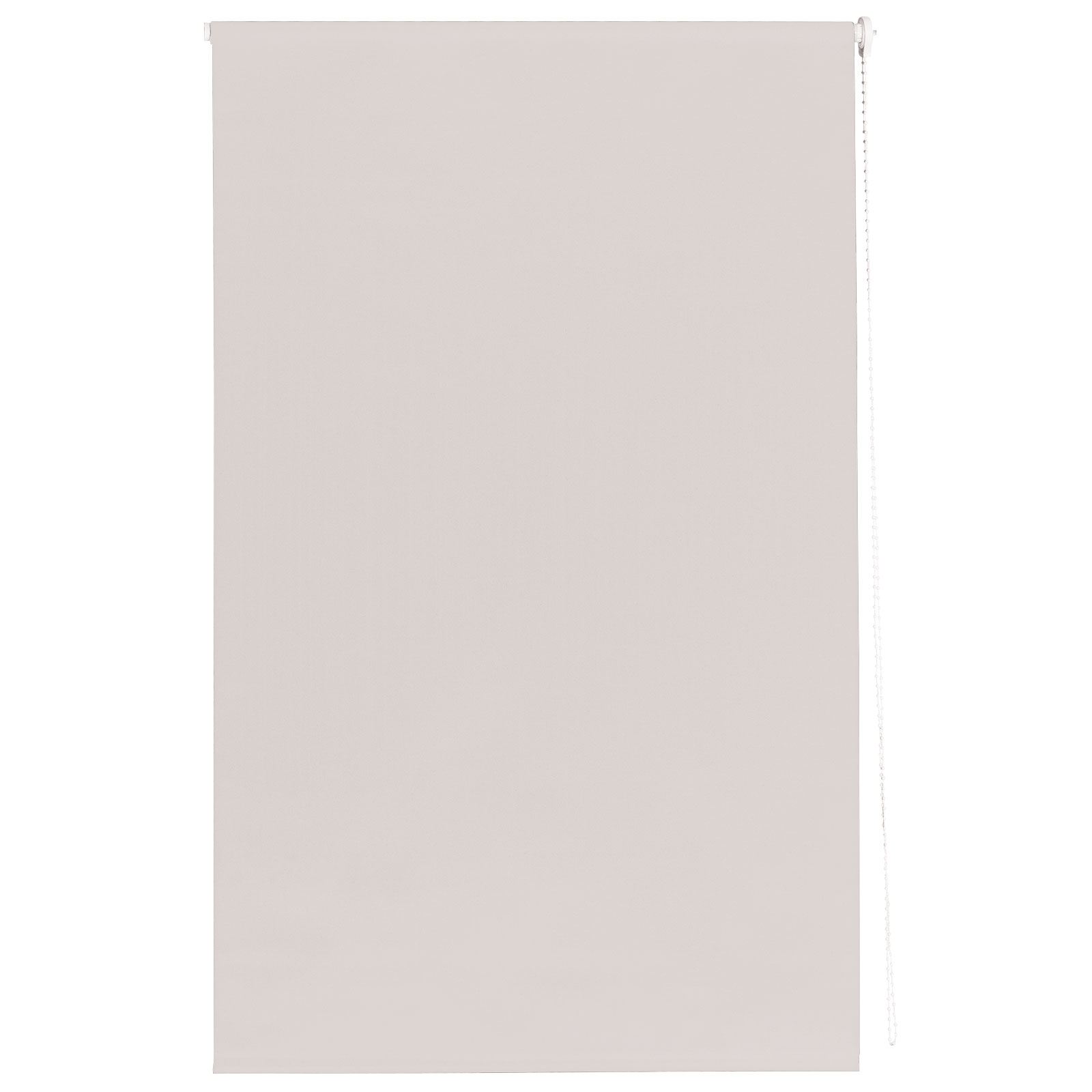 Klemmrollo - weiß - lichtdurchlässig - 45x150 cm