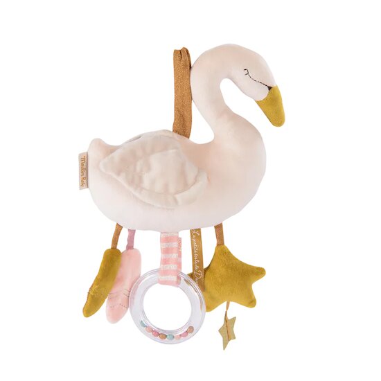 La Petite École de Danse Peluche d'Activités Cygne   Blanc        de               Moulin Roty