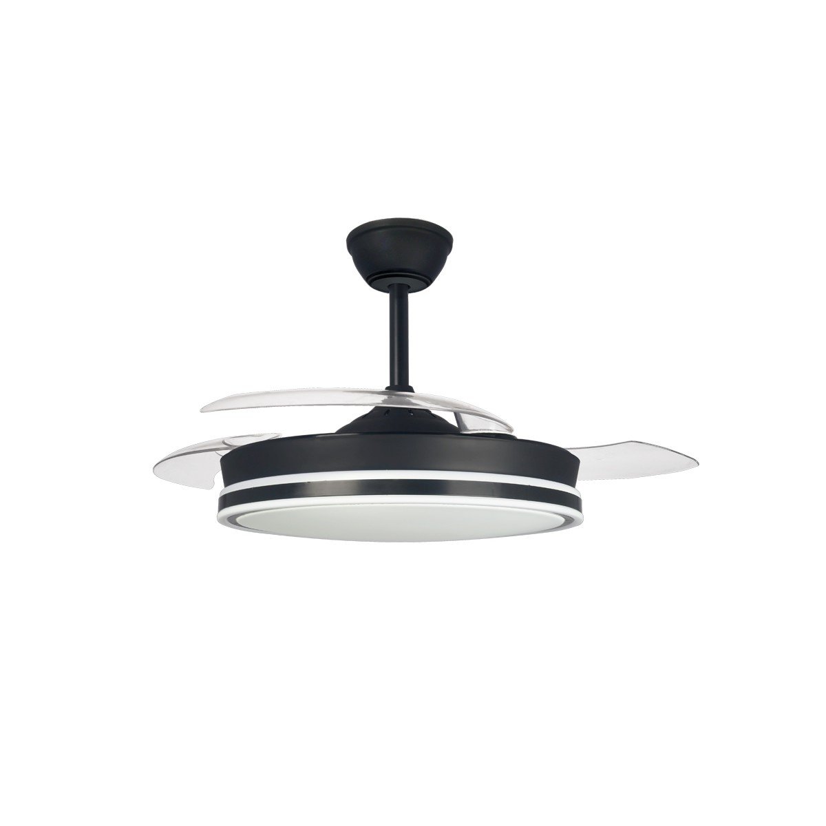 CristalRecord Plafondventilator Supereco Ã 106 cm zwart