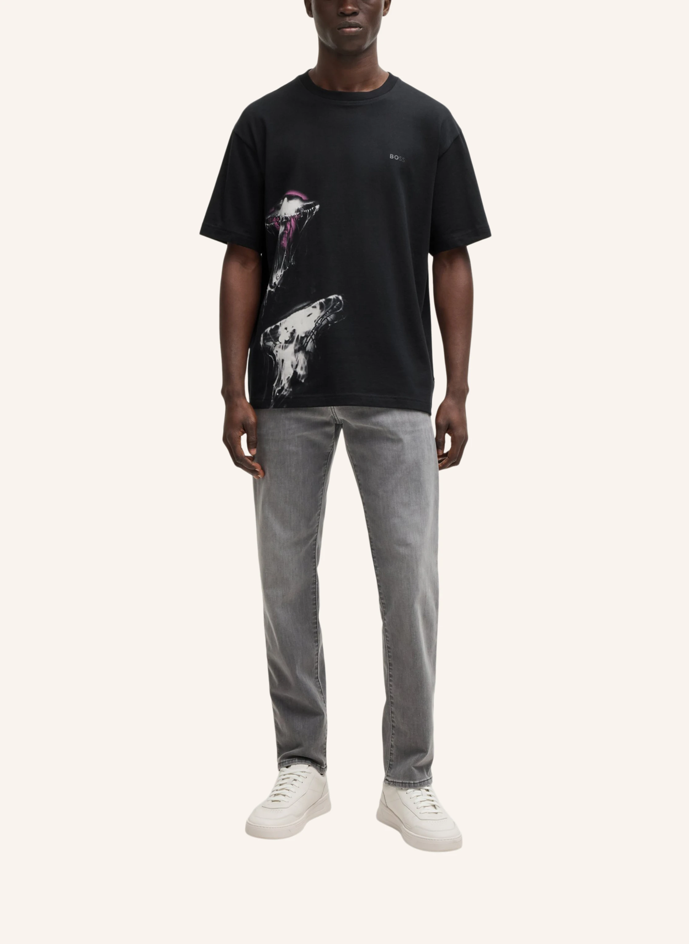 BOSS T-Shirt TE_JELLYFISH Relaxed Fit