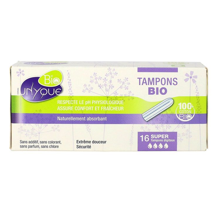 Ultra protection 16 tampons Super coton bio