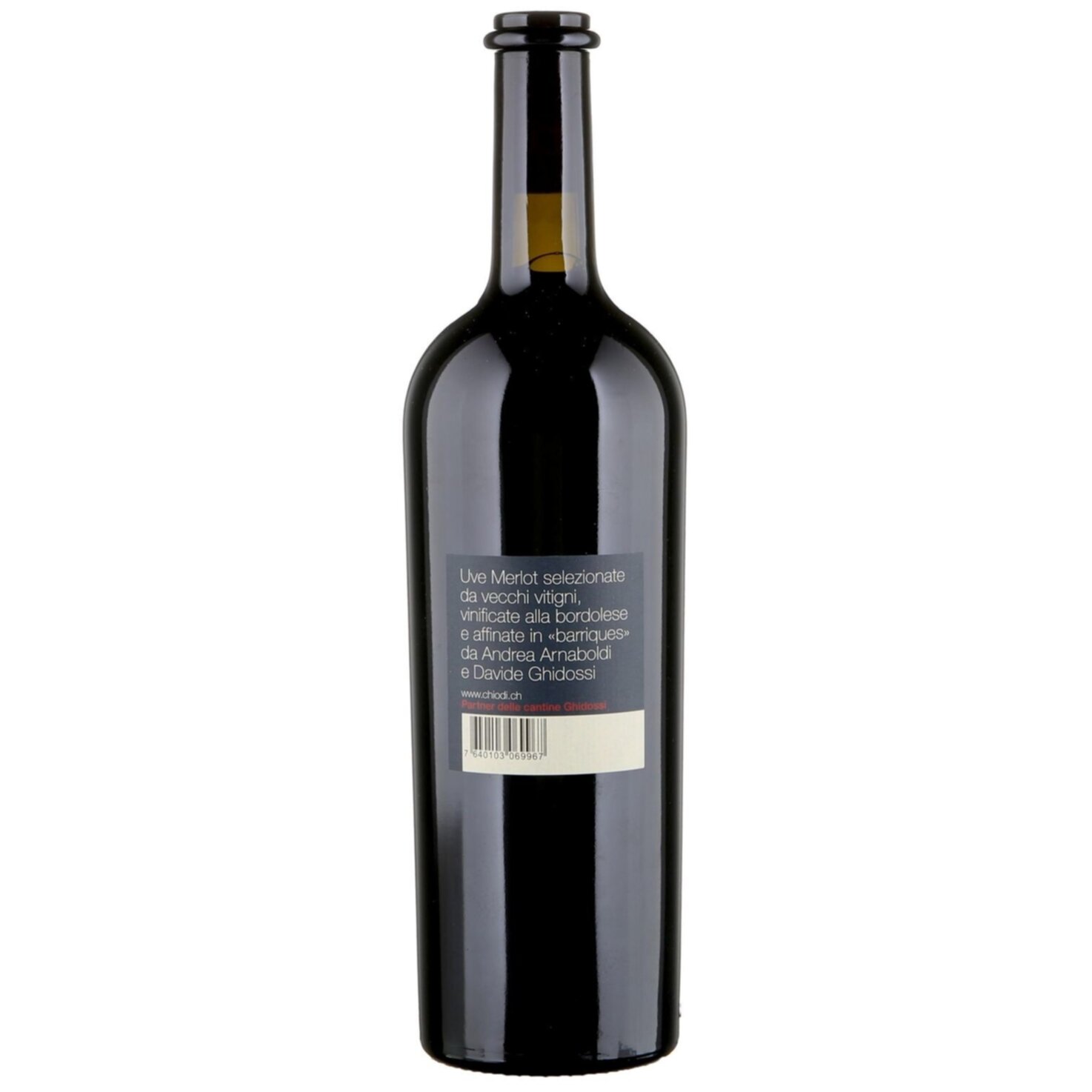 Ticino DOC Merlot RompidÃ©e -75cl