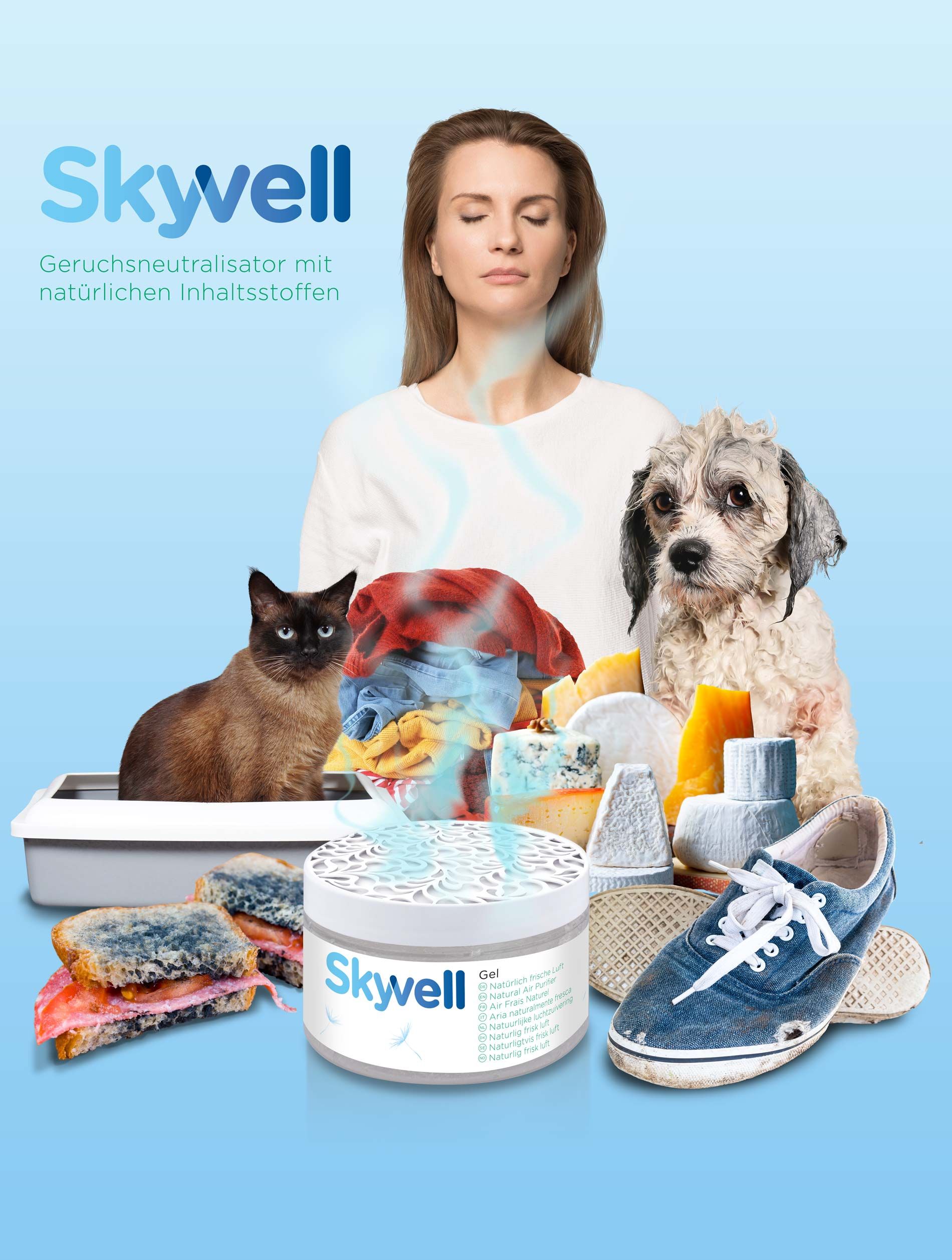 Skyvell Home Geruchsentferner Gel - Skyvell