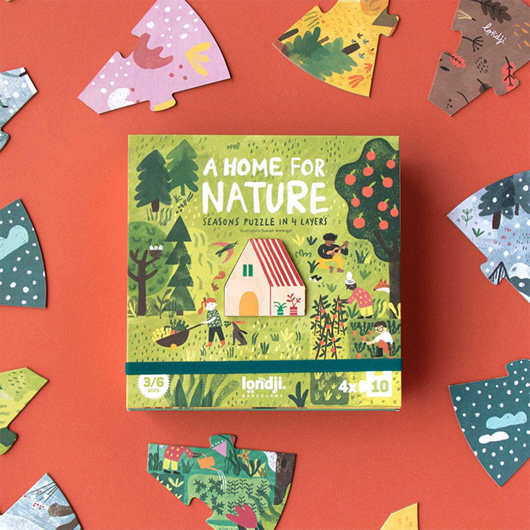 Londji puzzel seizoenen - a home for nature