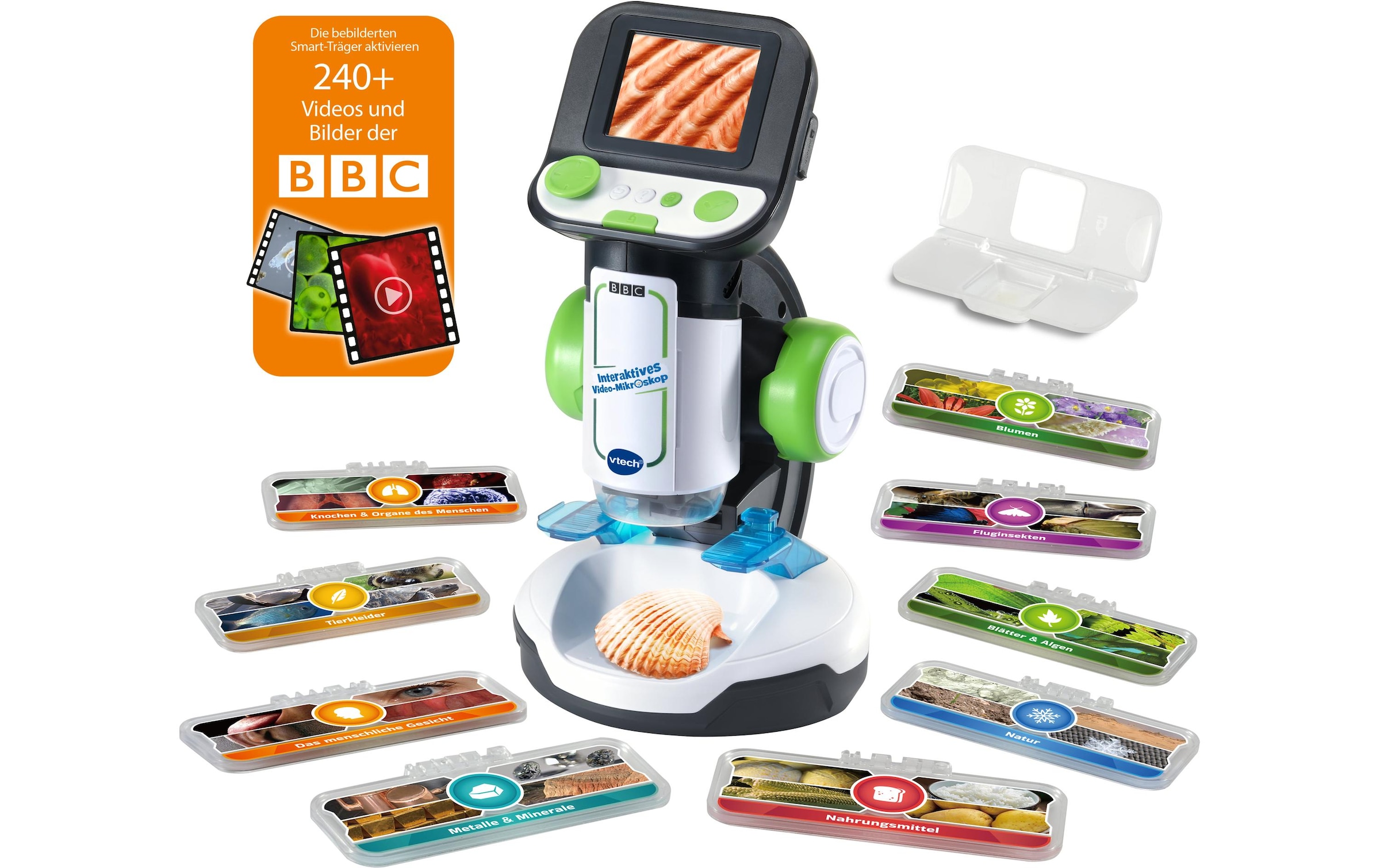 Vtech® Lernspielzeug »Video-Mikroskop«