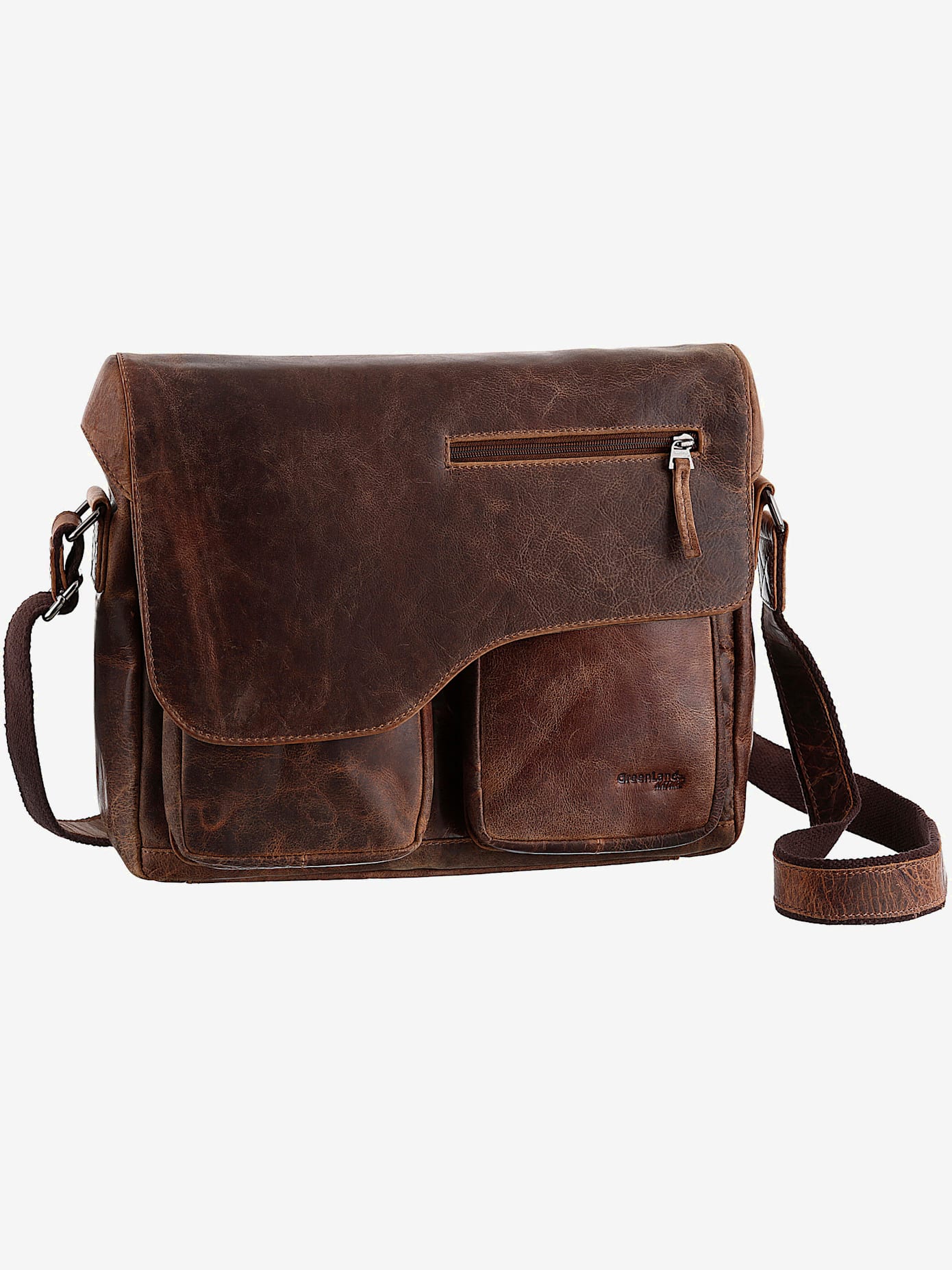 Sac en bandoulière cuir de buffle naturel de qualité