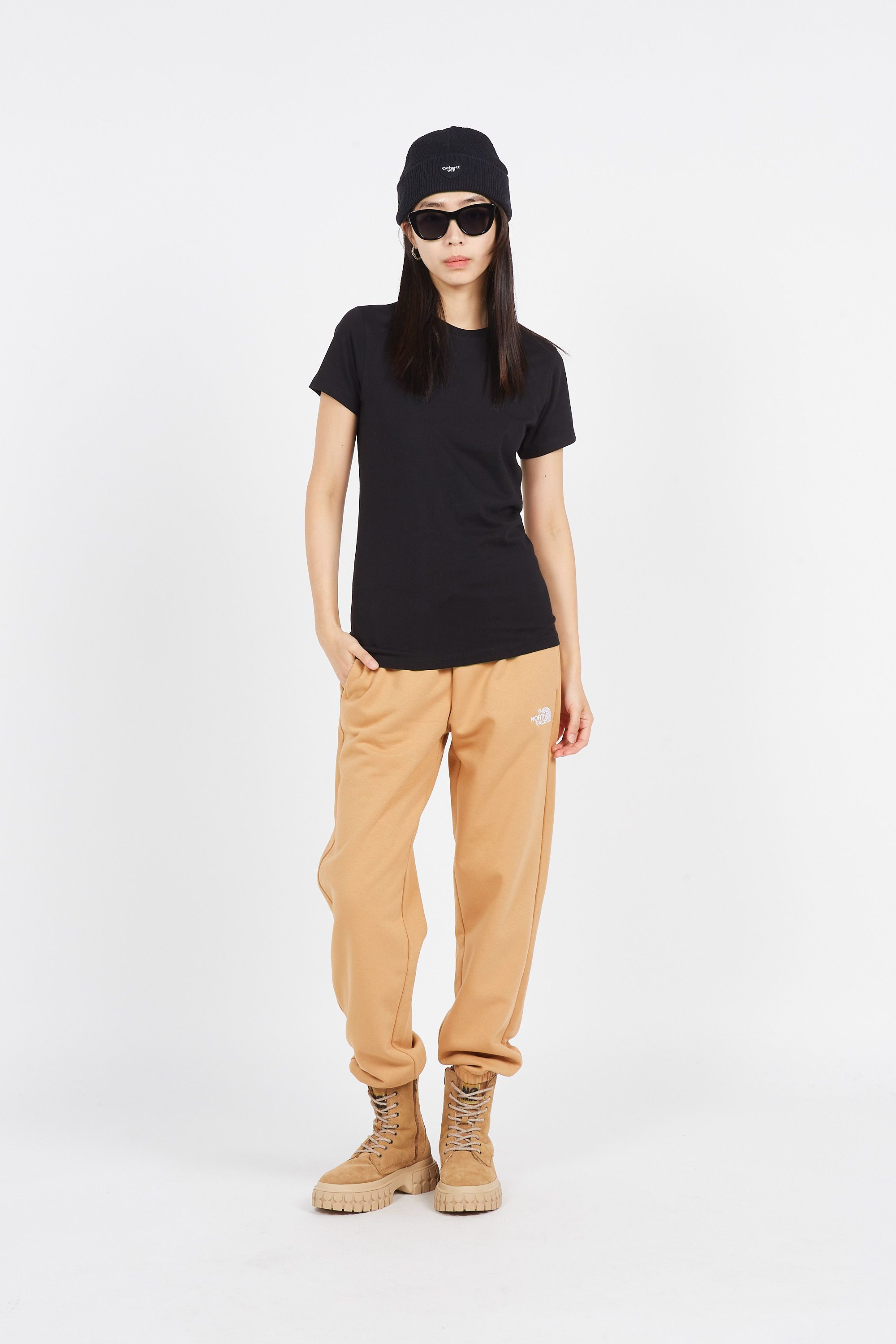 THE NORTH FACE T-shirt W S/S SIMPLE DOME TEE Noir