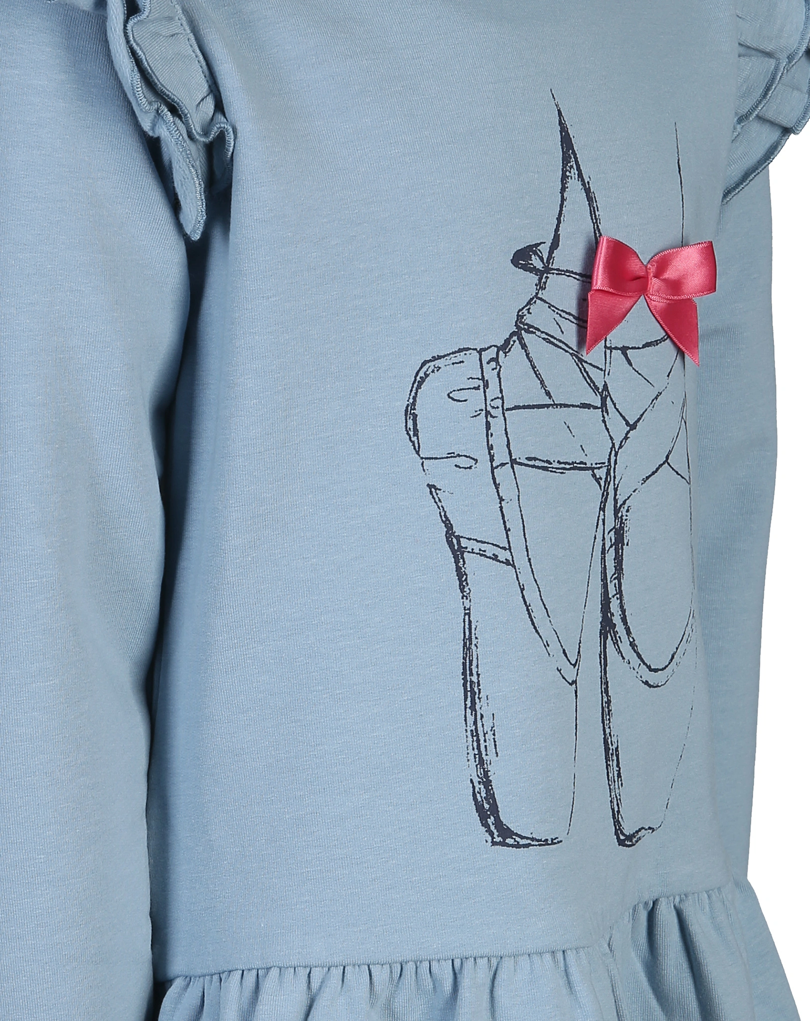 Sweatkleid BALLERINA in mittelblau
