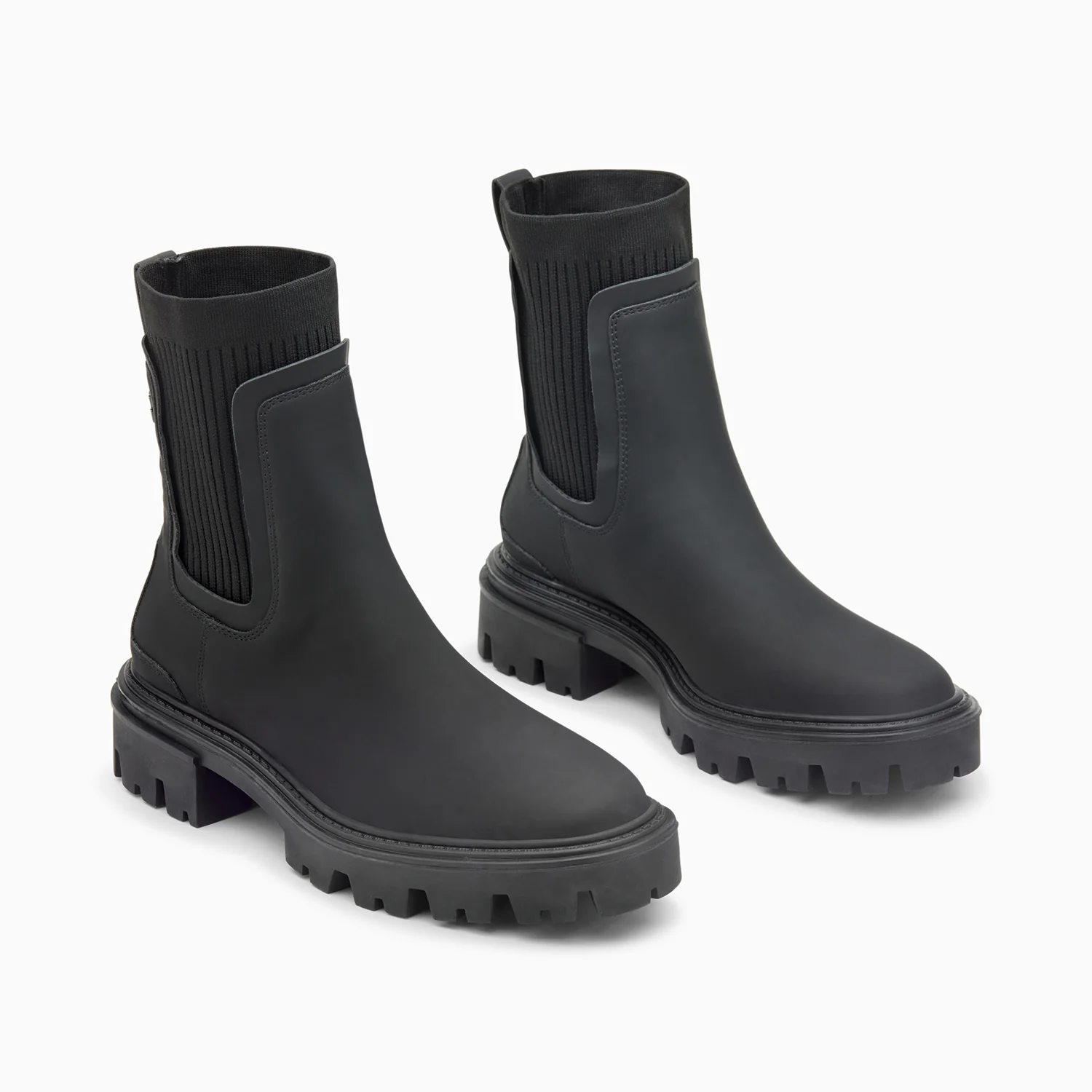 Bottines-Bottines de pluie Coline noires