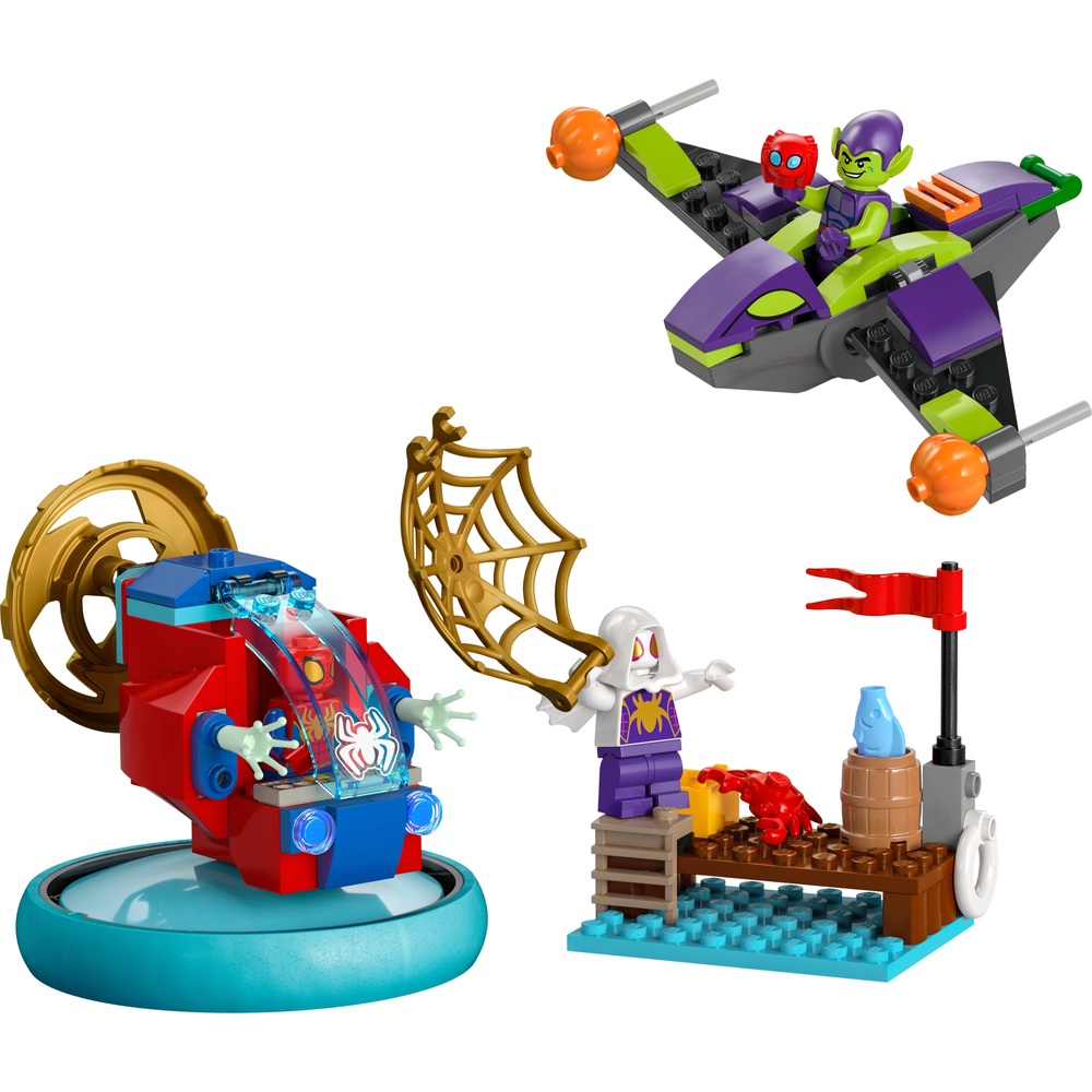 LEGO Marvel 10793 Spidey und seine Freunde – Spidey gegen den Grünen Kobold (Set)