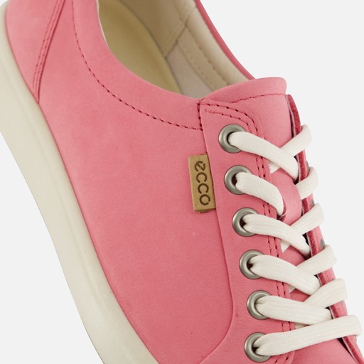Ecco Soft 7 W Sneakers roze Leer