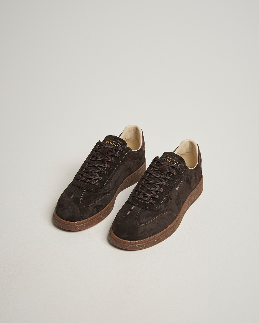 GANT Cuzmo Suede Sneaker Dark Brown