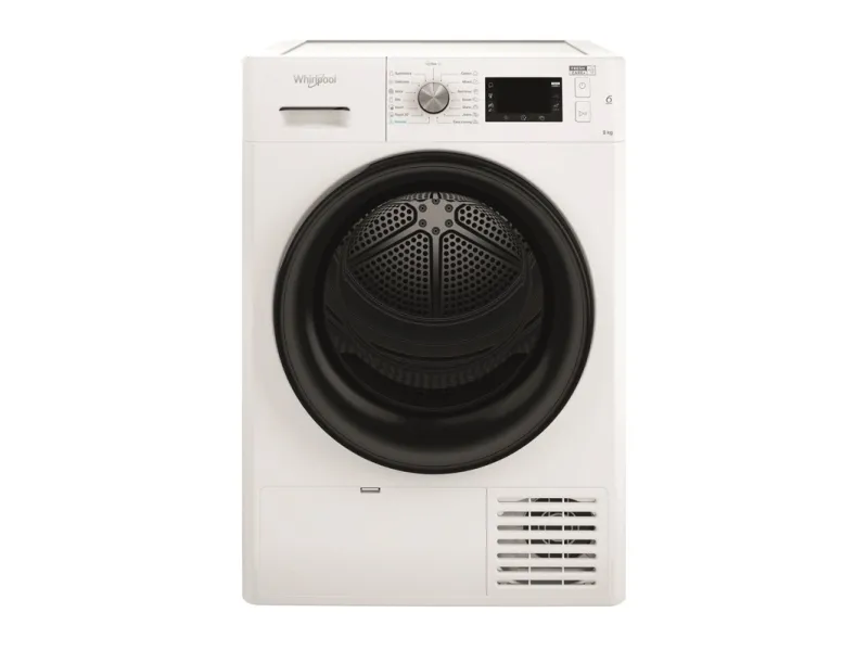 Whirlpool FFT M22 9X2B EE - Tørremaskine - bredde: 59.5 cm - dybde: 64.9 cm - højde: 84.9 cm - frontbetjening - hvid