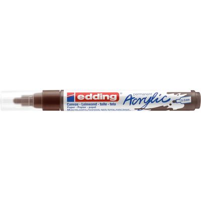 Edding 5100 - Marqueur acrylique - chocolat