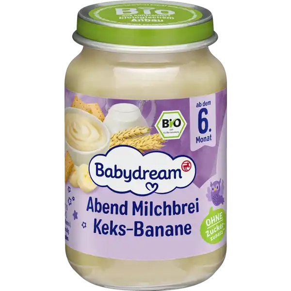 Bio Abend Milchbrei Keks-Banane
