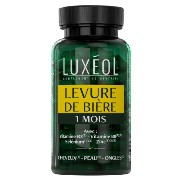 Levure de bière Luxéol 90 gélules