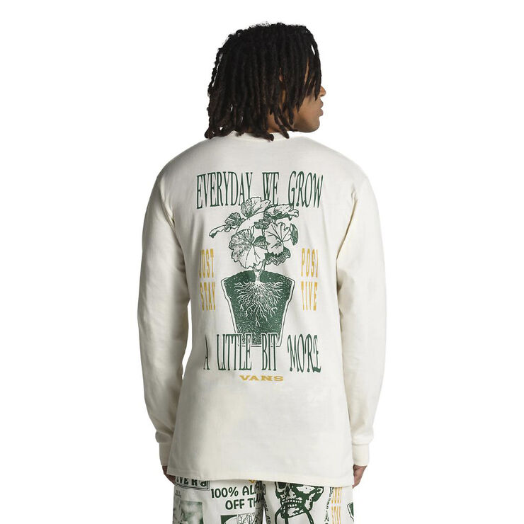 Vans WE GROW LS TEE Antique white