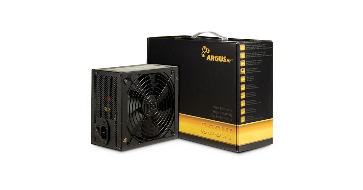 Inter-TechArgus GPS-800 800 watt voeding   (Zwart, 4x PCIe)