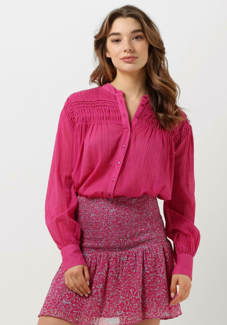 GOOSECRAFT fuchsia goosecraft blouse gc pippa blouse