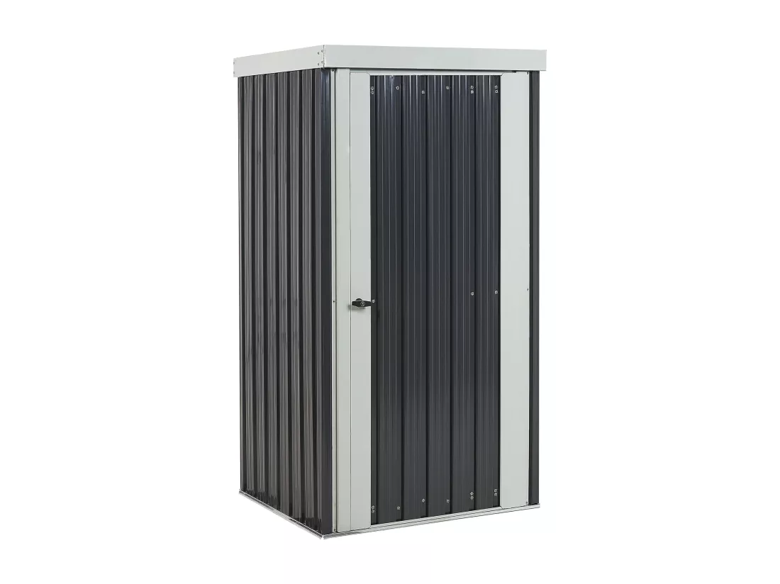 Abri de jardin UMBRIA Métal 98 cm 77 cm Noir