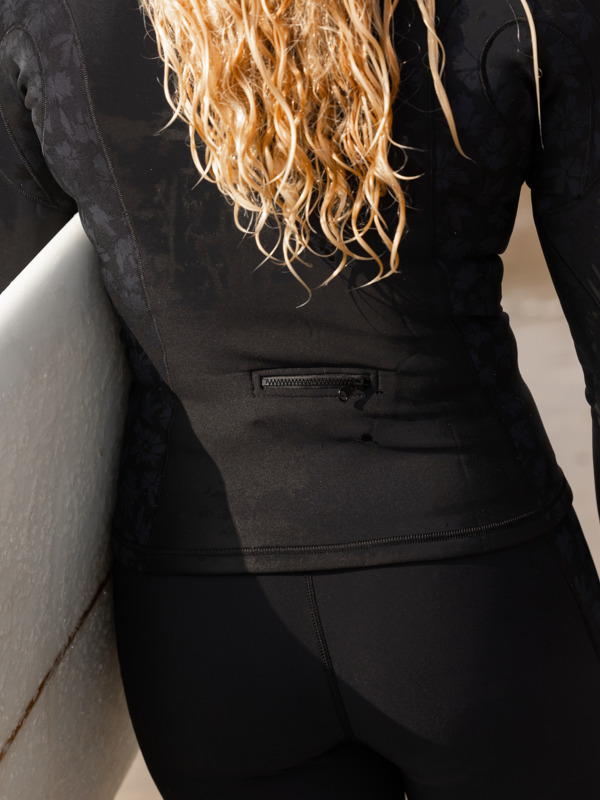 1mm Swell Series Veste en néoprène Noir Femme