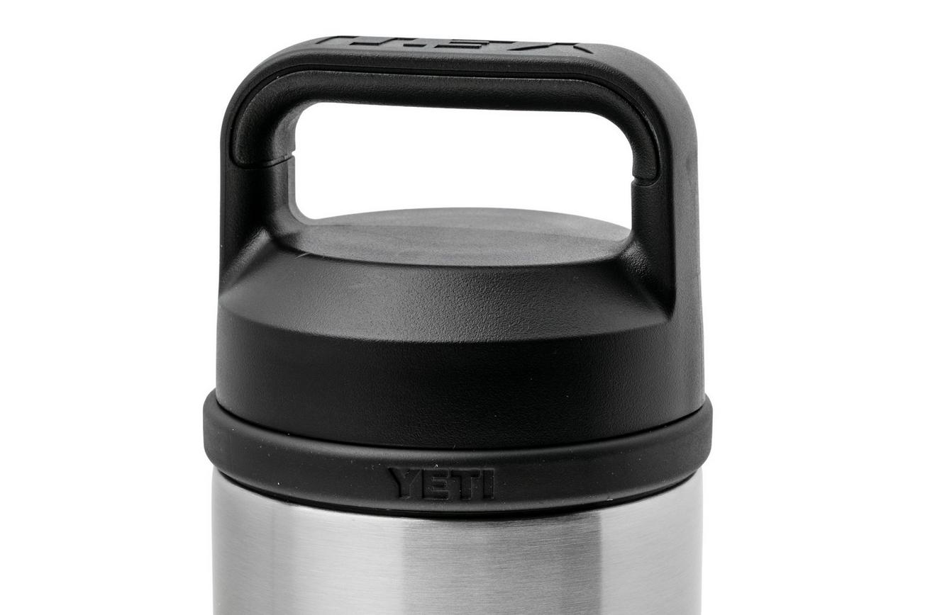 Yeti Rambler Bottle 18oz Chug Cap, Stainless Steel, thermosfles met drinkdop, 532 ml