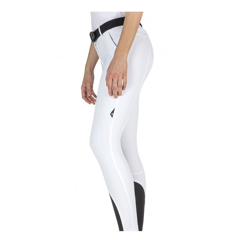 Equiline JULIK - Pantalon fond de peau siliconé Femme white