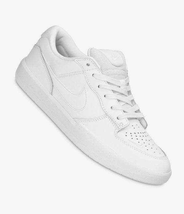 Nike SB Force 58 Premium Leather Schuh (white white white)