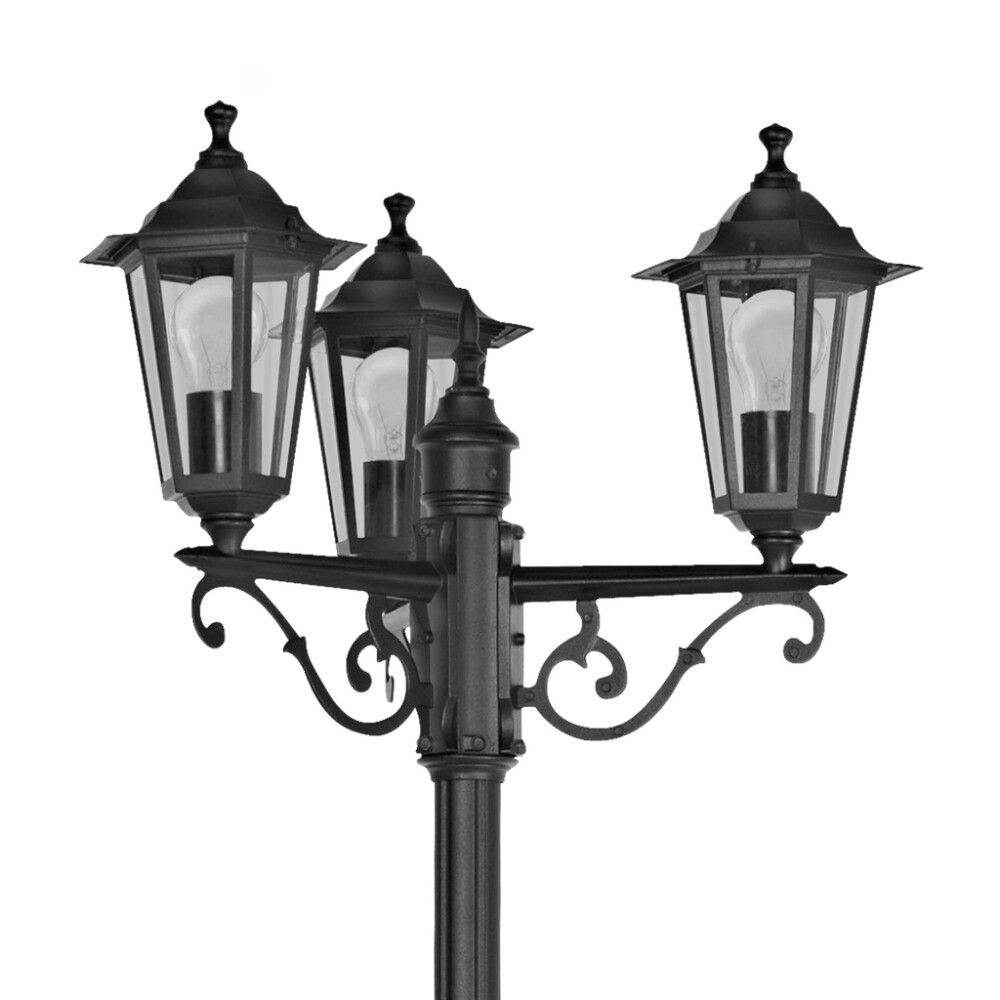 LYKTESTOLPE EGLO LATERNE 3X60W 1920CM SVART