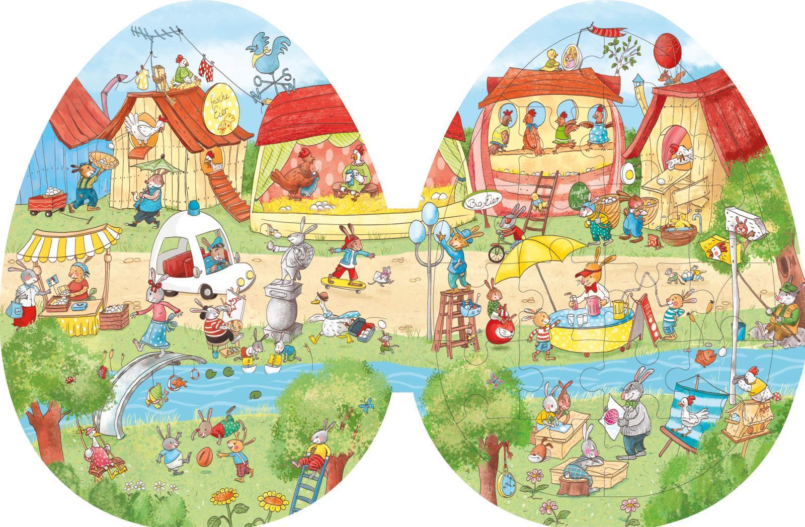 Das Puzzle-Wimmel-Ei