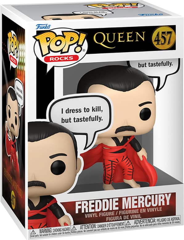 Funko POP Queen actionfigur (Freddie Mercury)