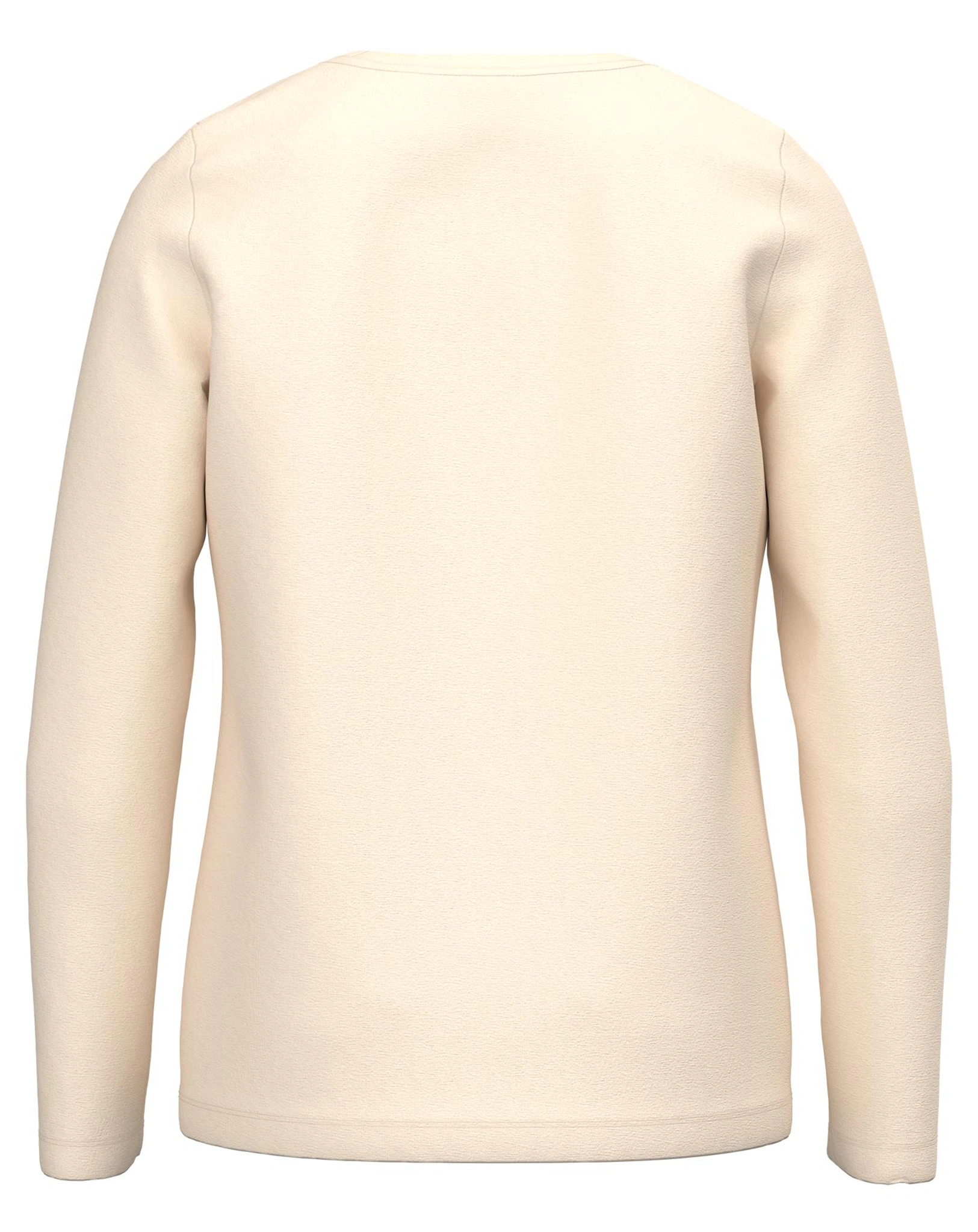 Jersey-Langarmshirt NKFVEEN SUNSET in buttercream