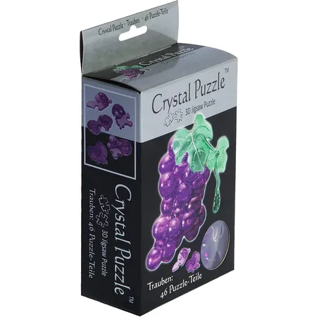 HCM Kinzel Jeruel Crystal Puzzle, Trauben lila