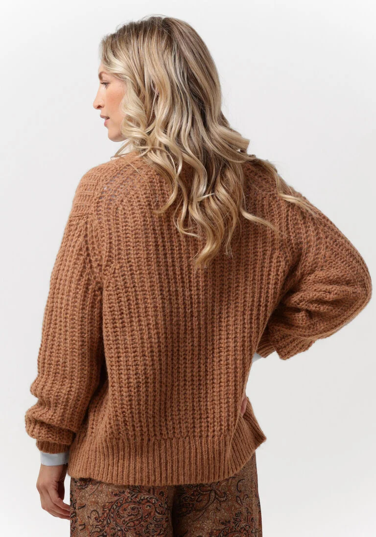 BY-BAR camel by-bar vest katy cardigan