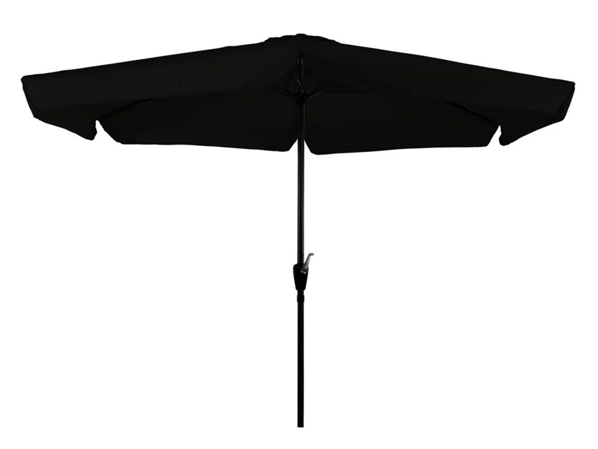 Lesli Living Gemini 300 cm parasol - Black
