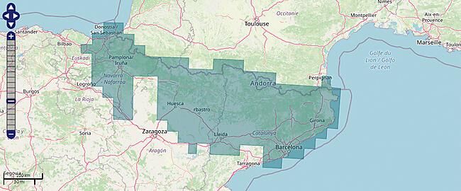 TWONAV - CARTOGRAPHIE TWONAV ESPAGNE TOPO ZONE