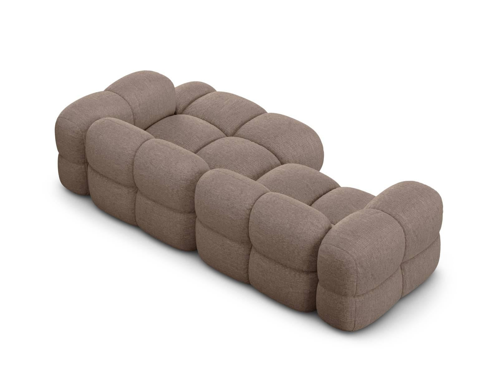 Cosmopolitan Design Loretto 2,5-zits Hoekbank Rechts - Cappuccino