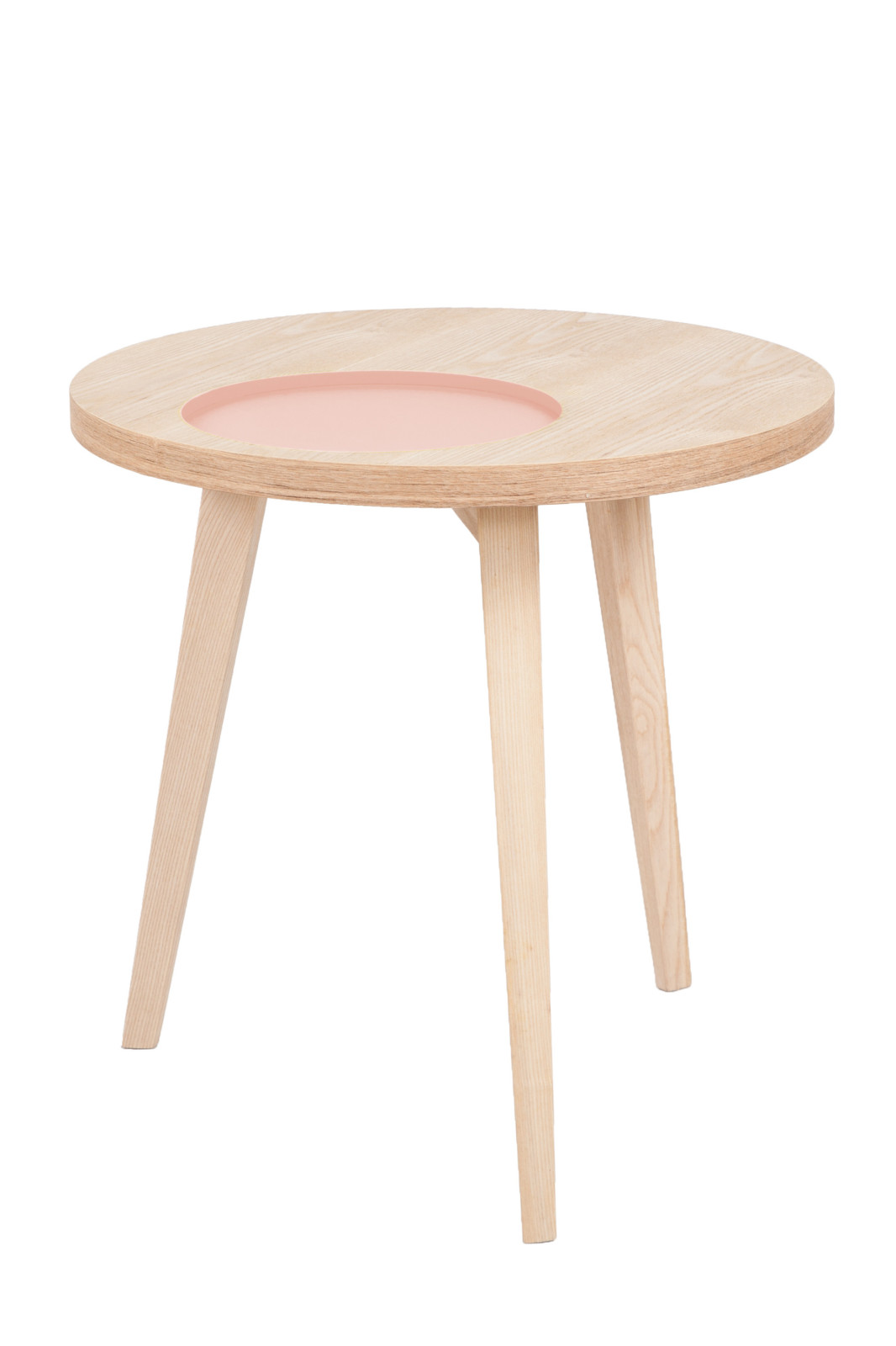 Beistelltisch ADDISON - Esche-rosa - 50 cm
