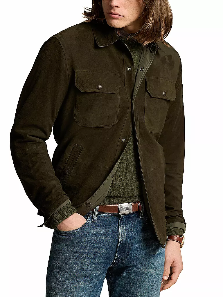 POLO RALPH LAUREN Wendejacke  olive