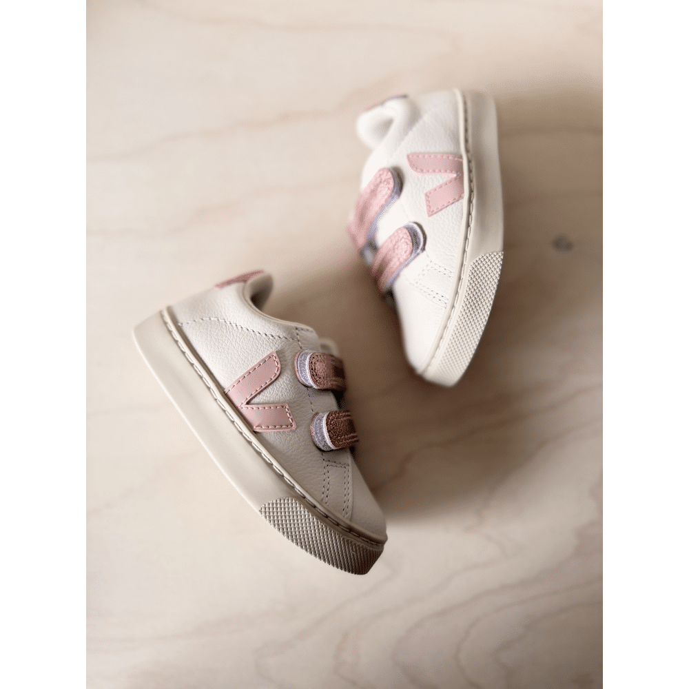 VEJA â Sneaker Esplar - Extra White Petale NacrÃ© Rose