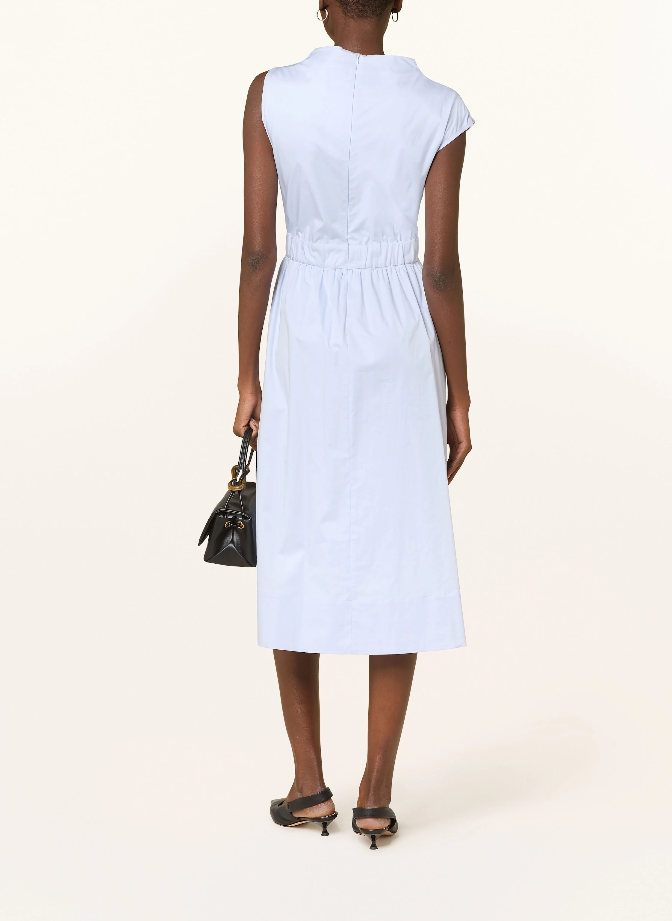PESERICO Kleid mit Schmuckperlen