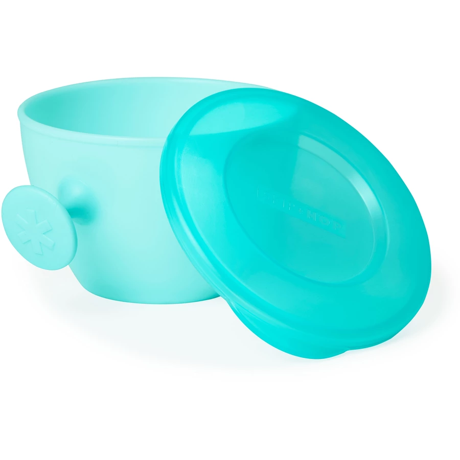 SkipHop Breischalen easy grab, grau türkis, 2er Set
