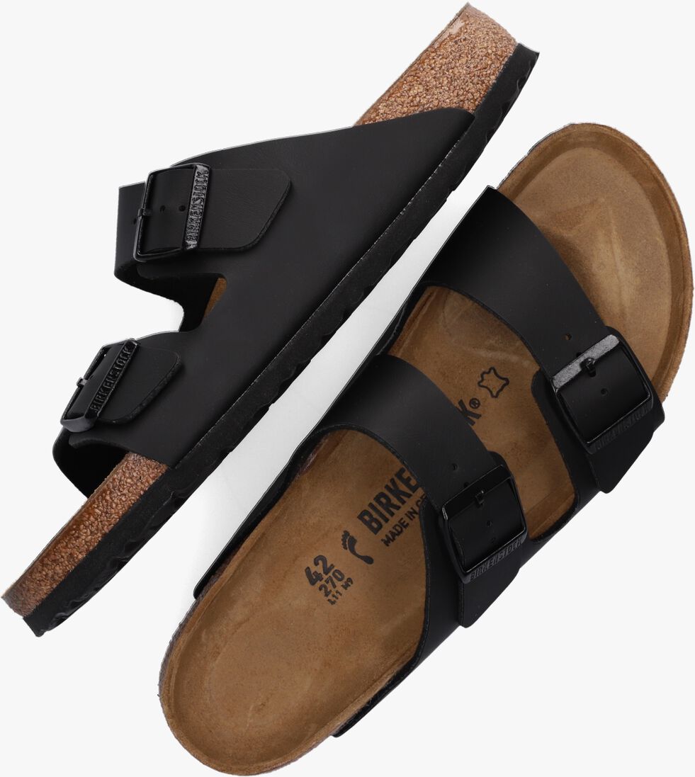 BIRKENSTOCK zwarte birkenstock slippers arizona